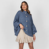 Elena | Oversize Trikotāžas Kardigans