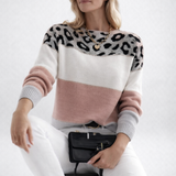 Ophélie | Elegantne leopardimustriga kampsun
