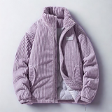 Patrik | Men's Velour Lined Knitted Jacket