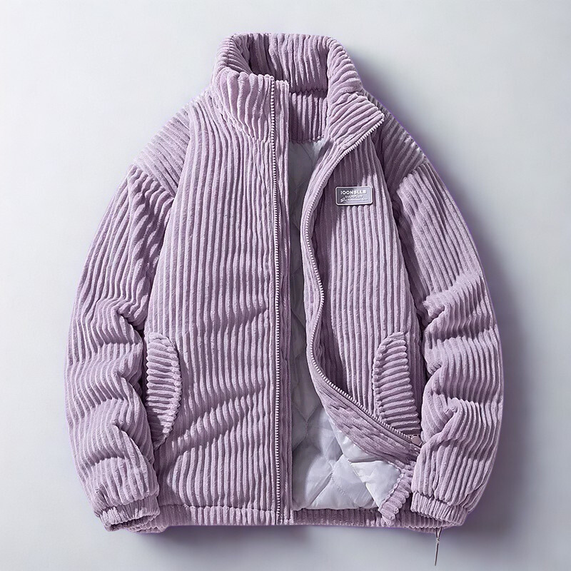Patrik | Men's Velour Lined Knitted Jacket