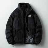 Patrik | Men's Velour Lined Knitted Jacket
