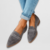 Magdalena | Naiste Kevadine Terav Tipp Suede Loafer