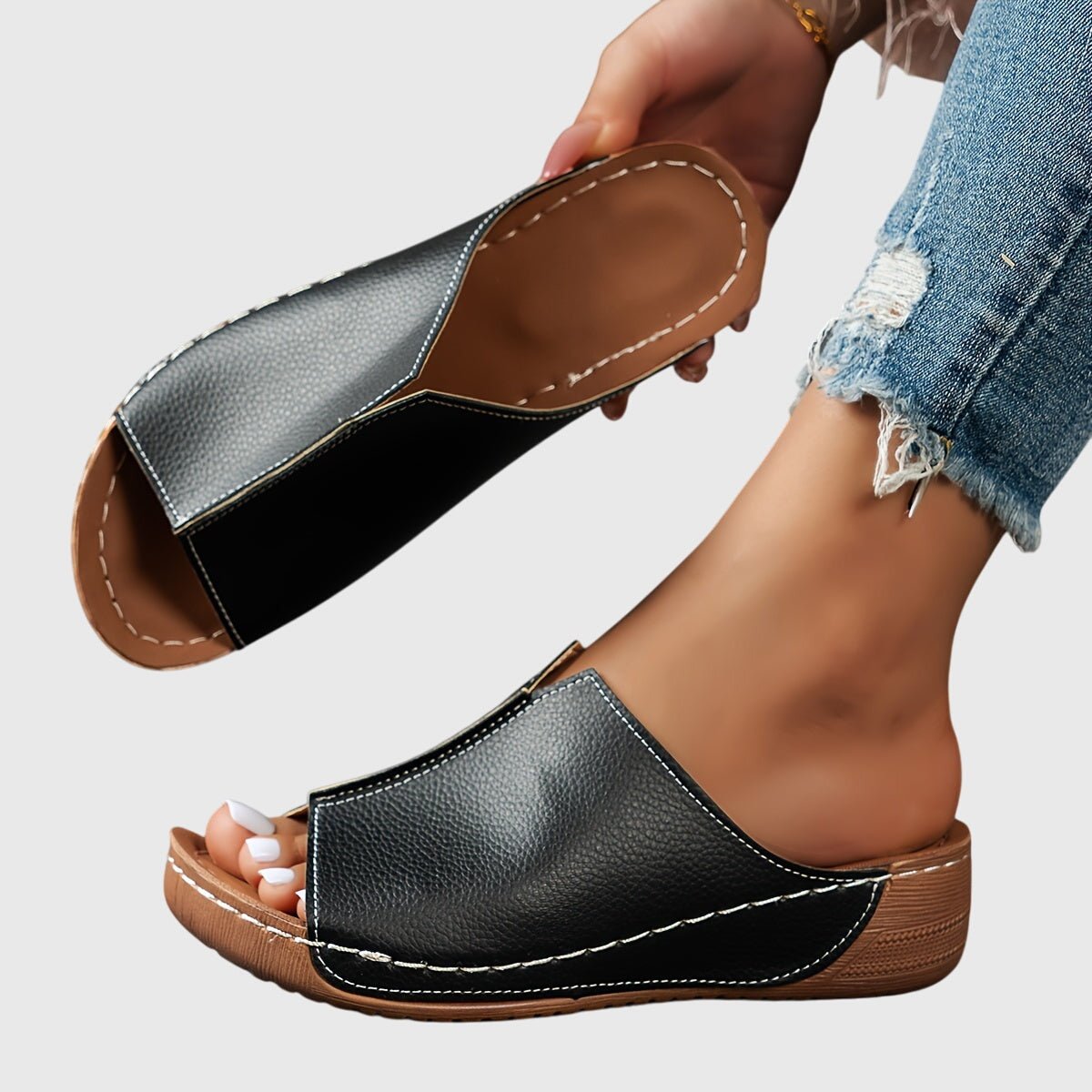 Alicia™ | Stilīgas ortopēdiskās sandales