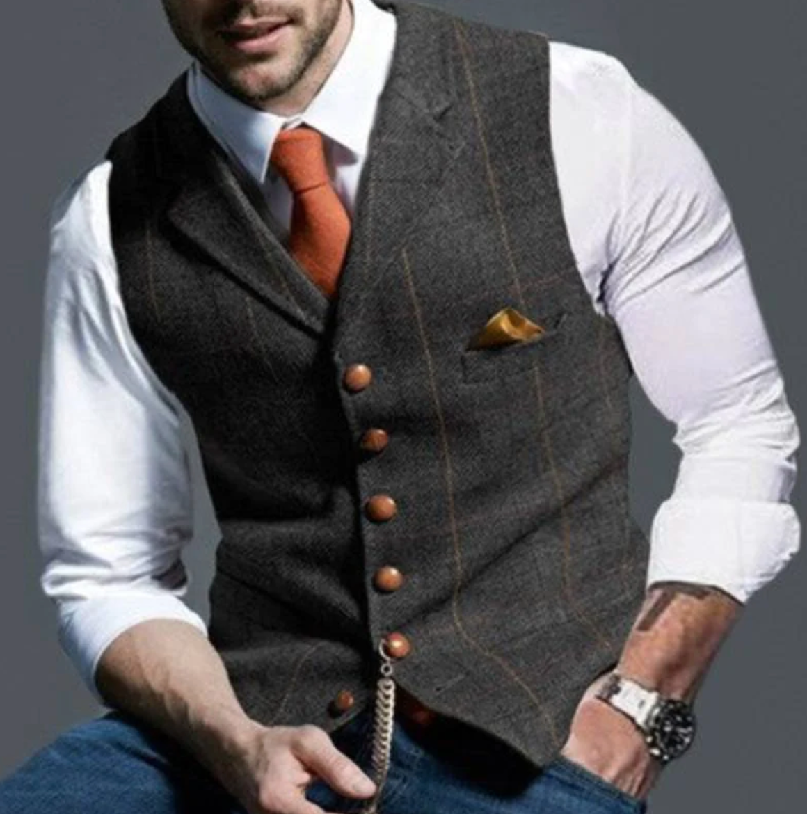 Bjarne | VĪRIEŠU ELEGANTĀ VESTE