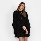 Elena | Oversize Trikotāžas Kardigans