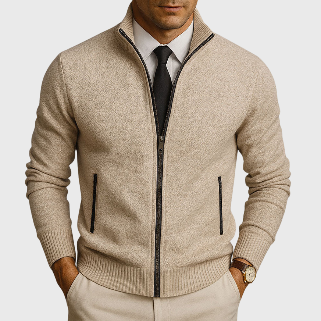 Leandro | Merino wool cardigan