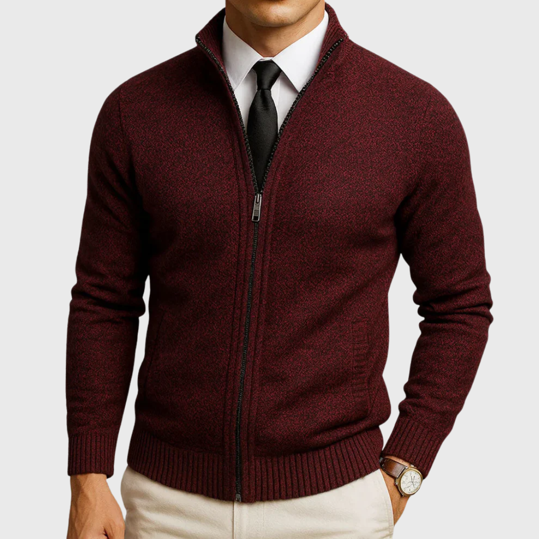 Leandro | Merino wool cardigan