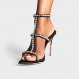 Natalia | Korķa platformas stiletto papēži