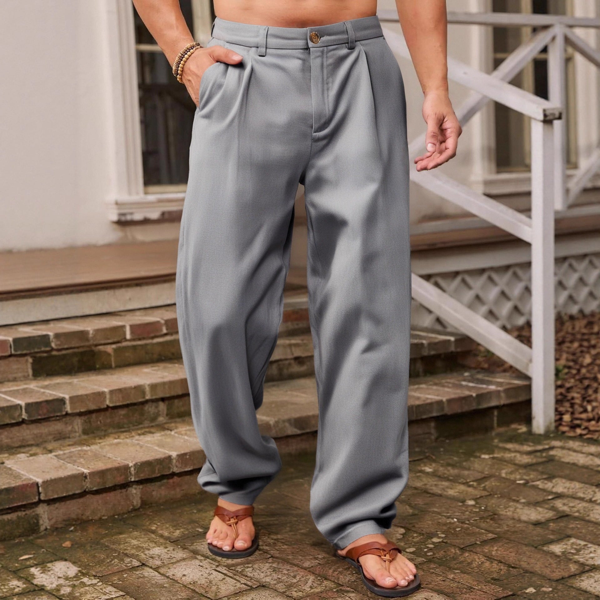 Niccolo | LINEN TROUSERS