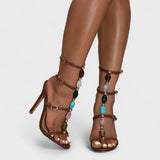 Thalia | Open Mid-High Shoes