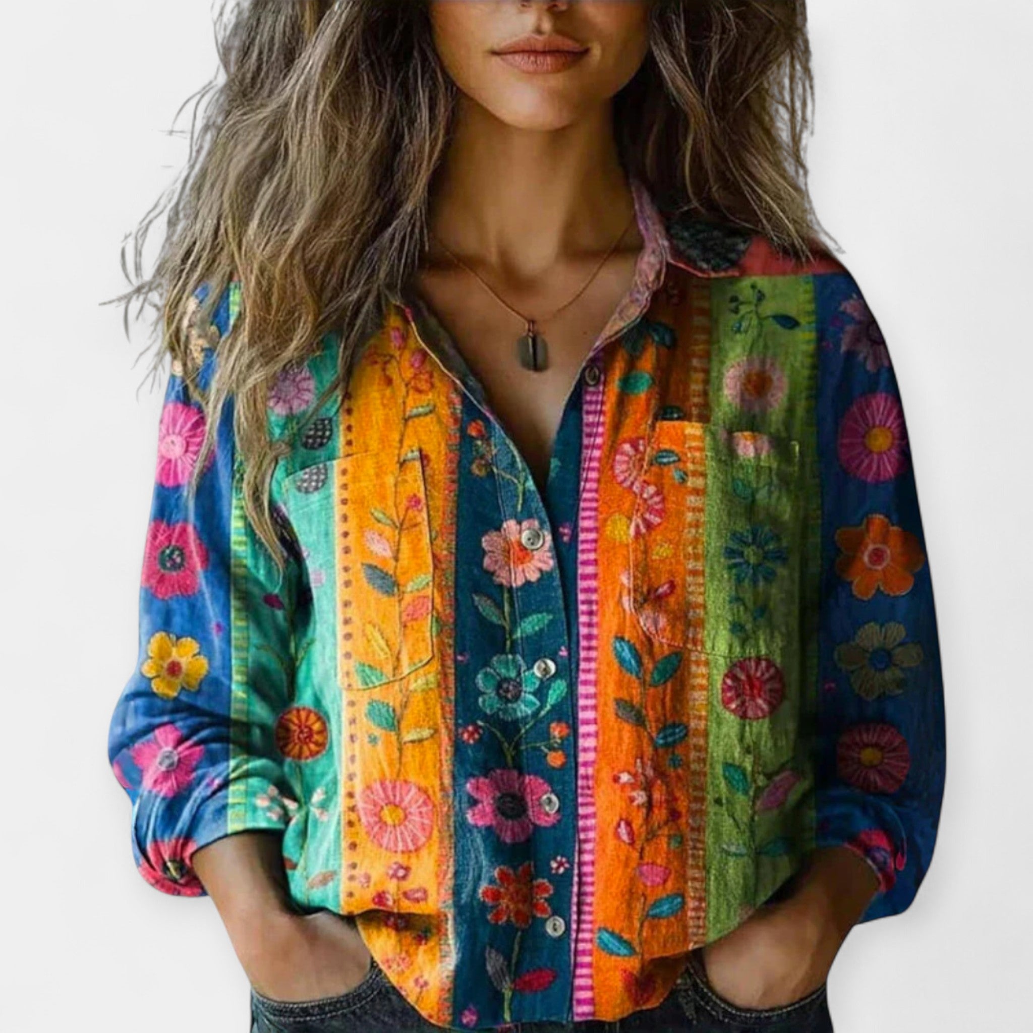 Terra | Vintage pluss trükisega