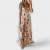 Joana | Lillemustriga Kleid