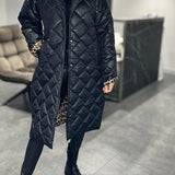 Kaarina™ | Eleganta jaka ar leoparda rakstu