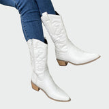 Cvijet | Elegantseid ja mugavaid metallist cowboy saapaid igapäevaseks kandmiseks